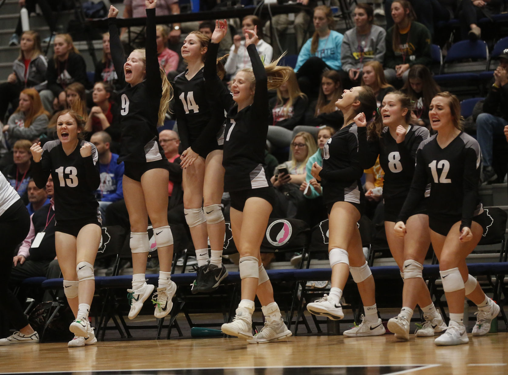 State Vball Osage vs. Kuemper Catholic 13